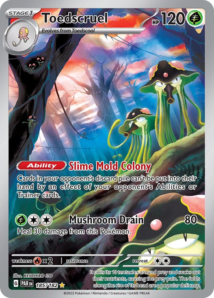 Image for Toedscruel (185/182) [SV04: Paradox Rift] - Pokemon