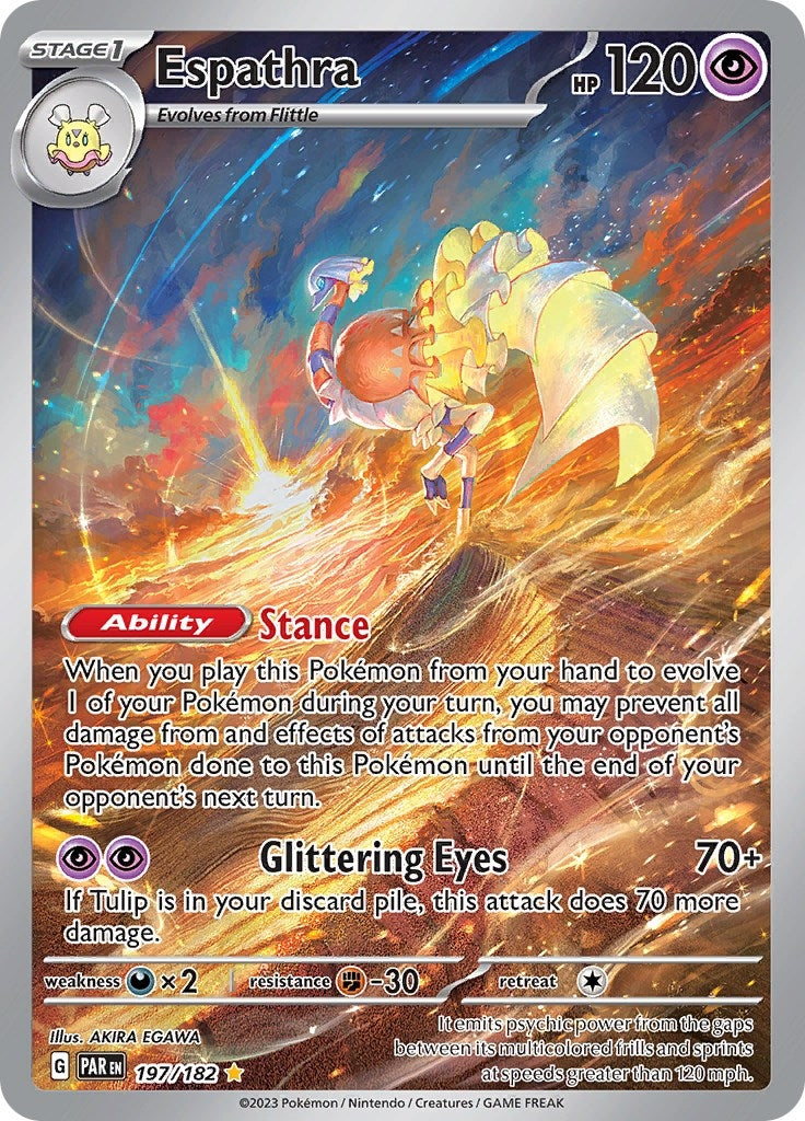 Image for Espathra (197/182) [SV04: Paradox Rift] - Pokemon