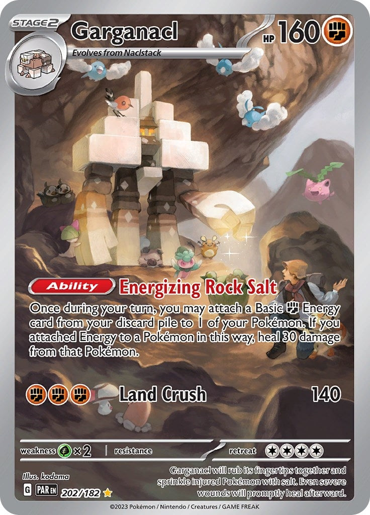 Image for Garganacl (202/182) [SV04: Paradox Rift] - Pokemon
