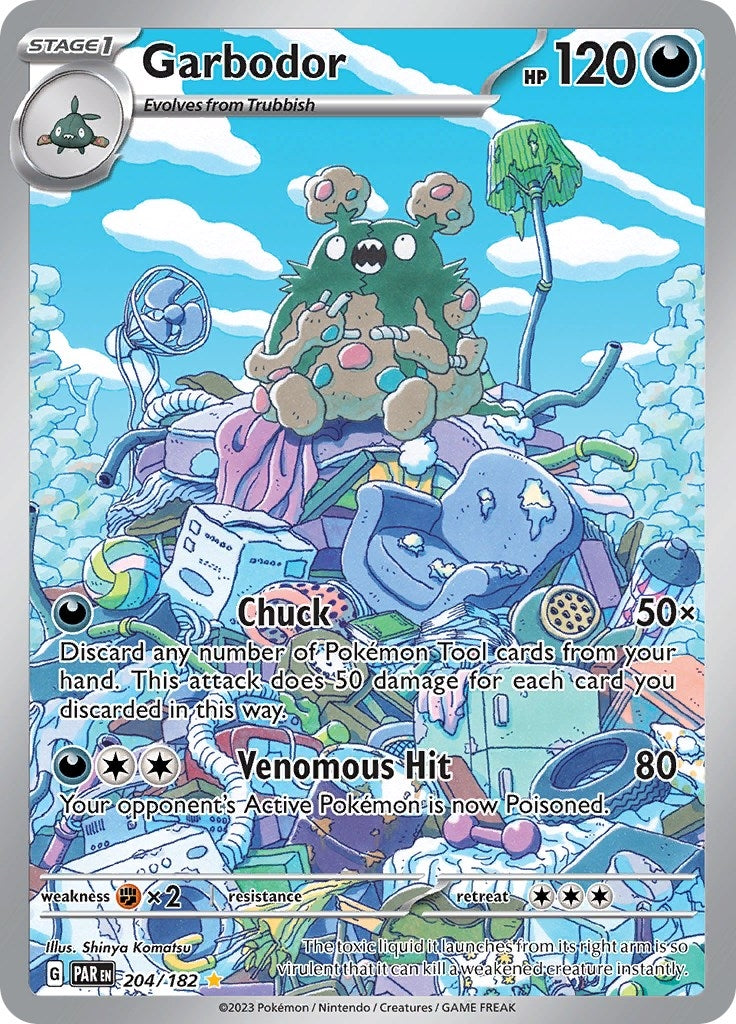 Image for Garbodor (204/182) [SV04: Paradox Rift] - Pokemon