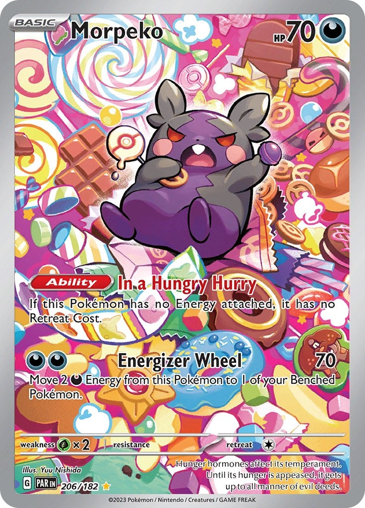 Image for Morpeko (206/182) [SV04: Paradox Rift] - Pokemon