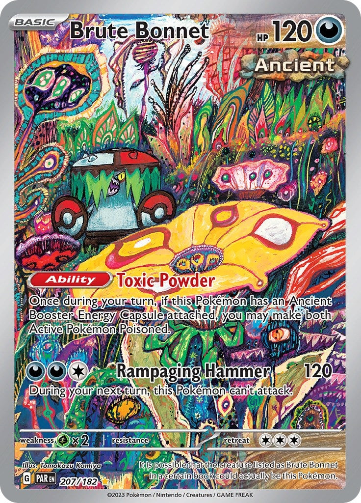 Image for Brute Bonnet (207/182) [SV04: Paradox Rift] - Pokemon