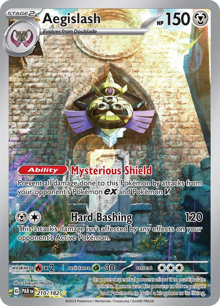 Image for Aegislash (210/182) [SV04: Paradox Rift] - Pokemon