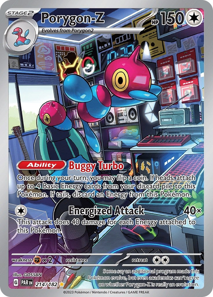 Image for Porygon-Z (214/182) [SV04: Paradox Rift] - Pokemon