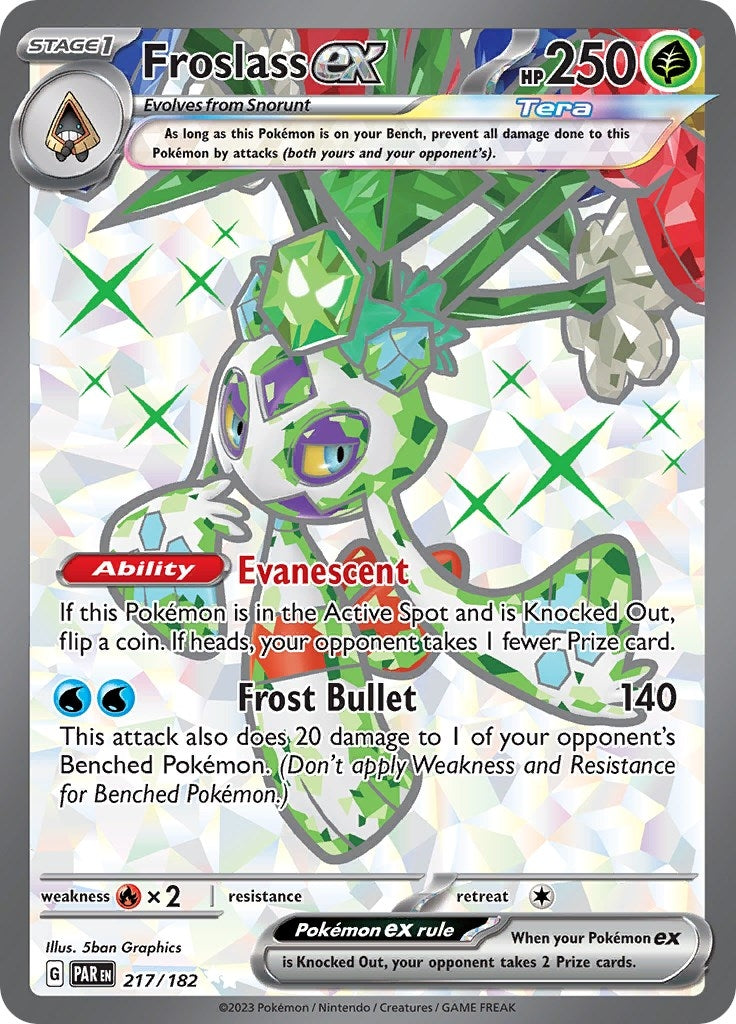 Image for Froslass ex (217/182) [SV04: Paradox Rift] - Pokemon