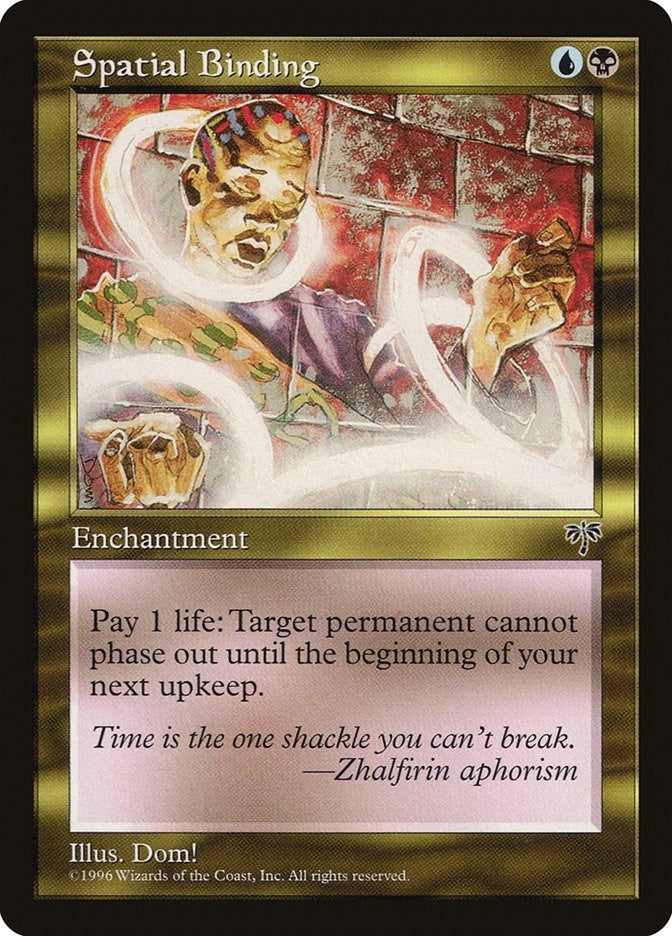 Image for Spatial Binding [Mirage] - Magic: The Gathering