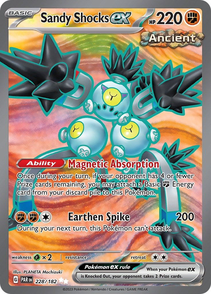 Image for Sandy Shocks ex (228/182) [SV04: Paradox Rift] - Pokemon