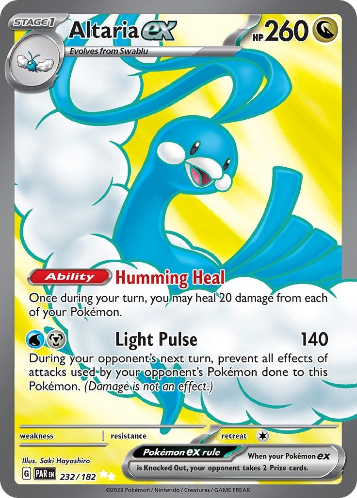 Image for Altaria ex (232/182) [SV04: Paradox Rift] - Pokemon