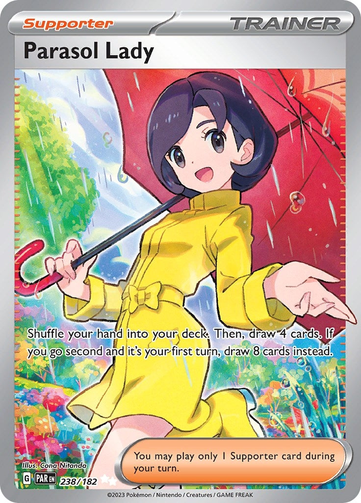 Image for Parasol Lady (238/182) [SV04: Paradox Rift] - Pokemon