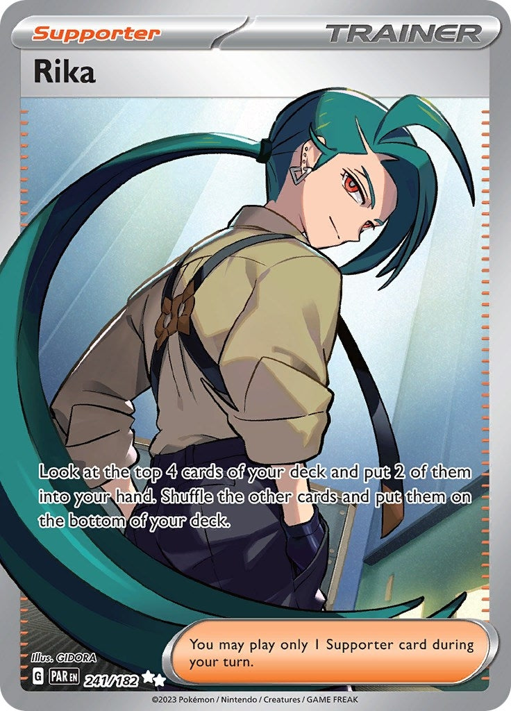 Image for Rika (241/182) [SV04: Paradox Rift] - Pokemon