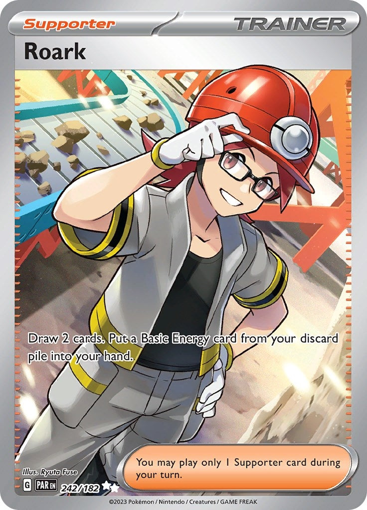 Image for Roark (242/182) [SV04: Paradox Rift] - Pokemon