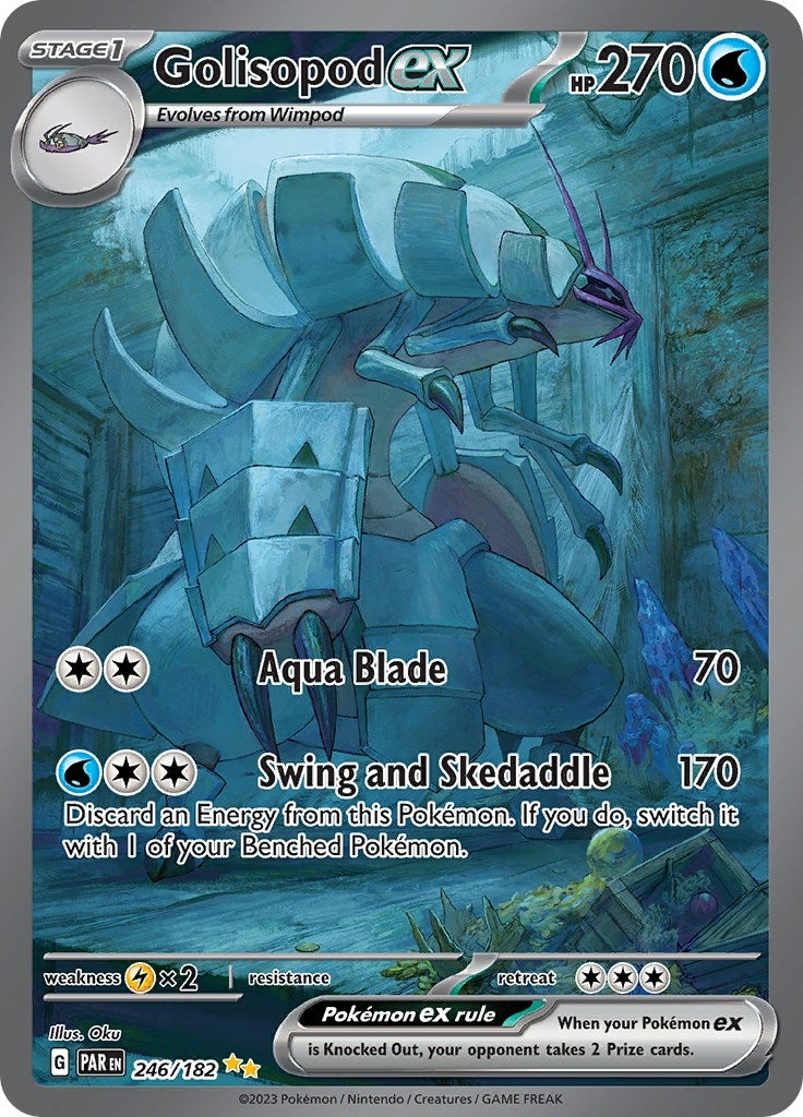 Image for Golisopod ex (246/182) [SV04: Paradox Rift] - Pokemon