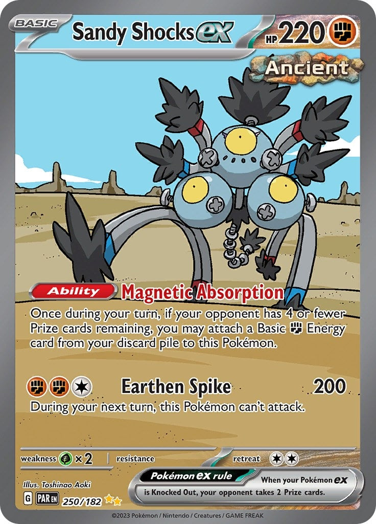 Image for Sandy Shocks ex (250/182) [SV04: Paradox Rift] - Pokemon
