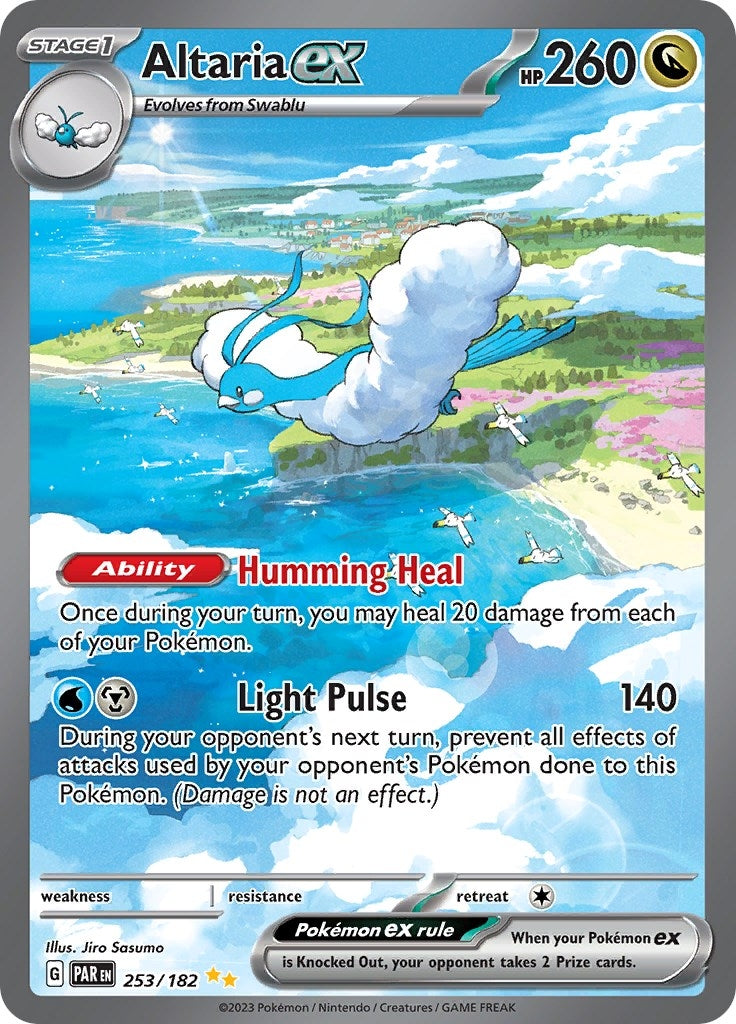 Image for Altaria ex (253/182) [SV04: Paradox Rift] - Pokemon