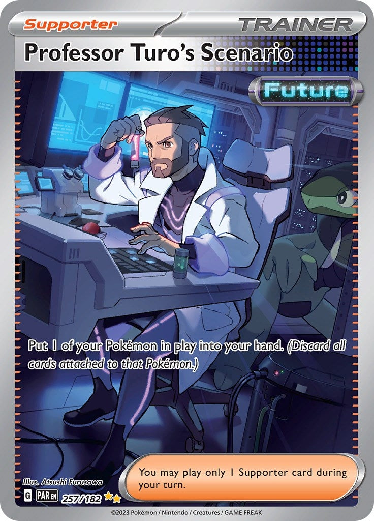 Image for Professor Turo's Scenario (257/182) [SV04: Paradox Rift] - Pokemon