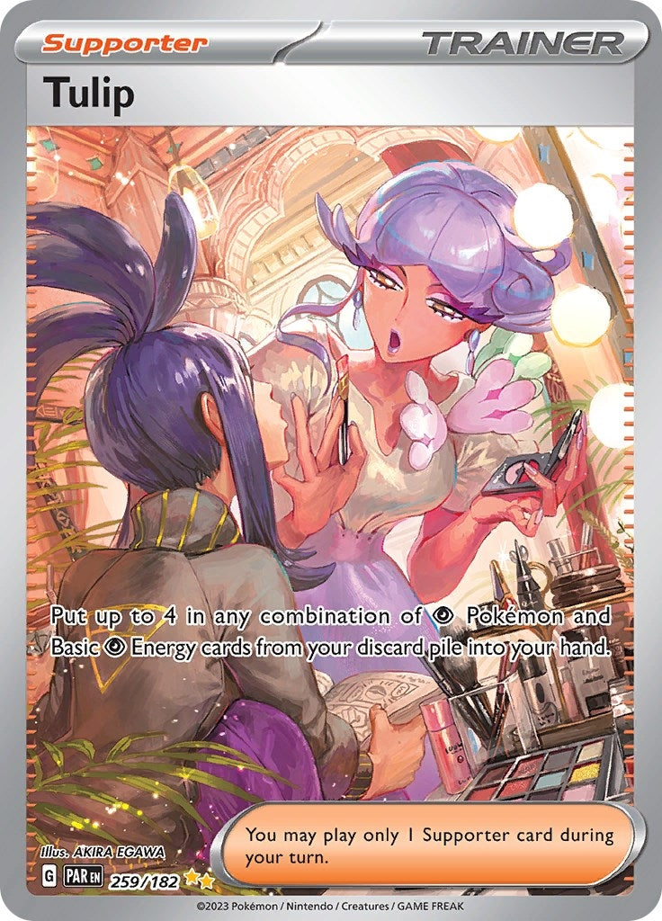 Image for Tulip (259/182) [SV04: Paradox Rift] - Pokemon