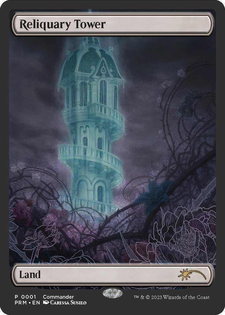 Image for Reliquary Tower (Full Art) (1) [MagicFest Cards] - Magic: The Gathering