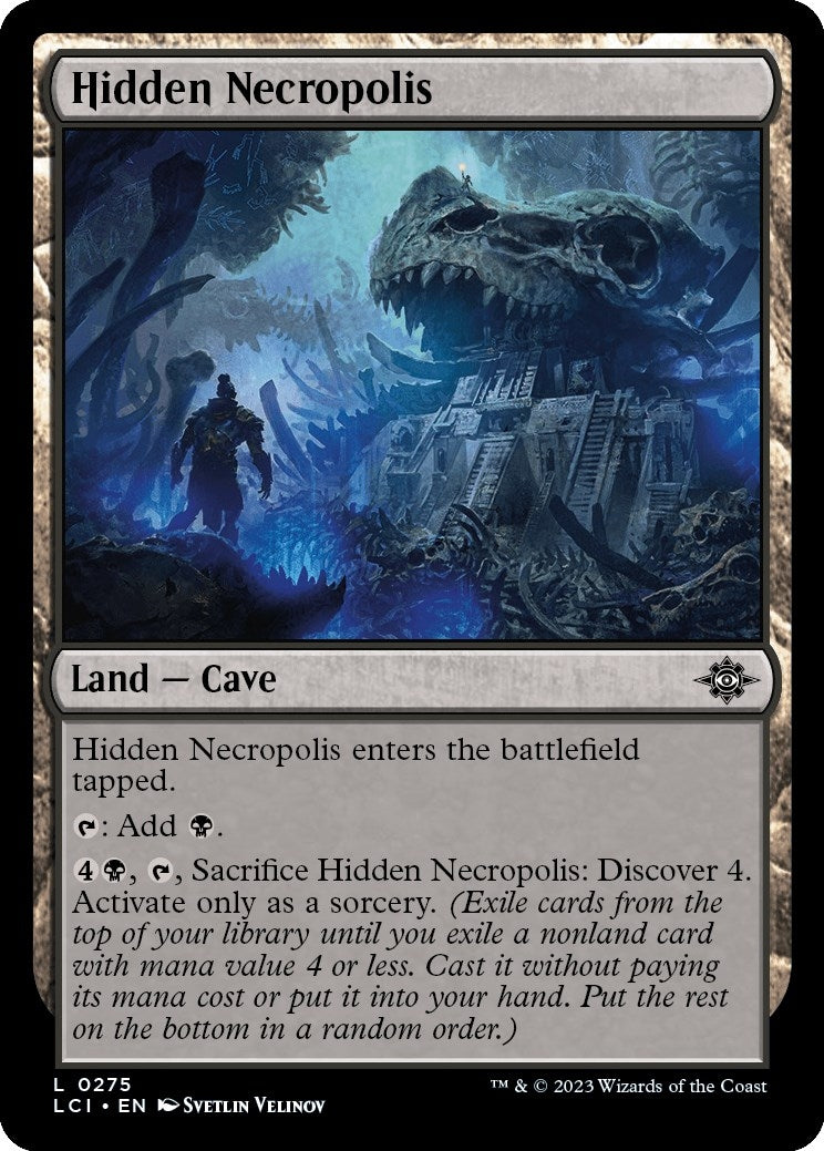 Image for Hidden Necropolis (275) [The Lost Caverns of Ixalan] - Magic: The Gathering