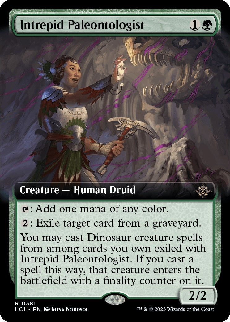 Image for Intrepid Paleontologist (Extended Art) (381) [The Lost Caverns of Ixalan] - Magic: The Gathering