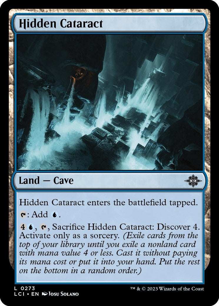 Image for Hidden Cataract (273) [The Lost Caverns of Ixalan] - Magic: The Gathering