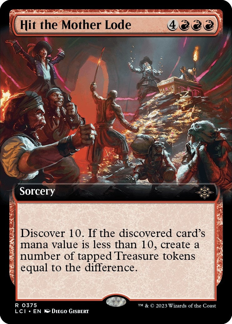 Image for Hit the Mother Lode (Extended Art) (375) [The Lost Caverns of Ixalan] - Magic: The Gathering