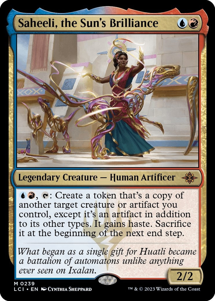 Image for Saheeli, the Sun's Brilliance (239) [The Lost Caverns of Ixalan] - Magic: The Gathering