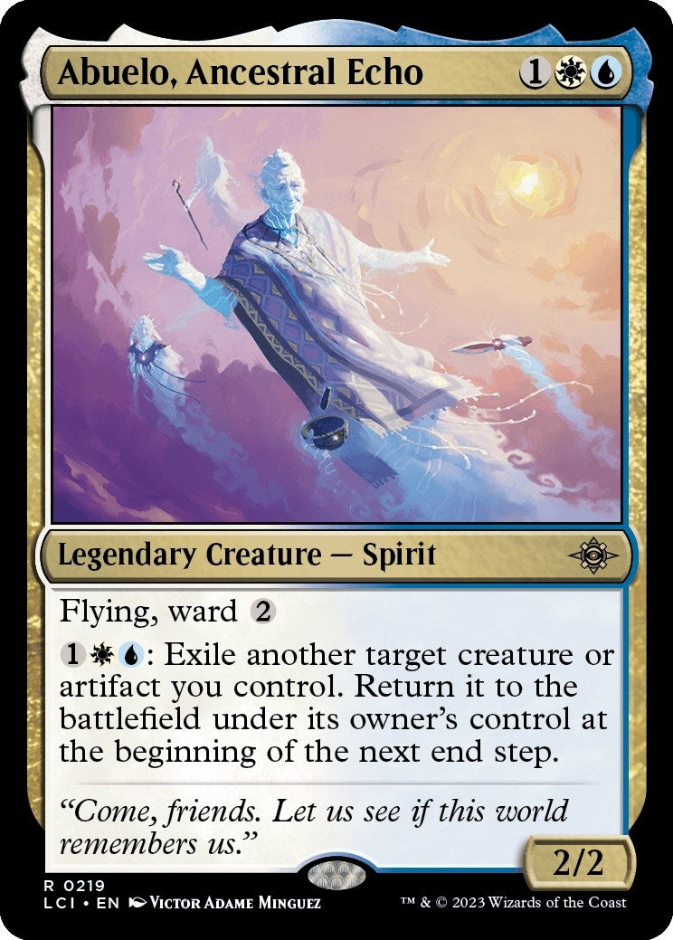 Image for Abuelo, Ancestral Echo (219) [The Lost Caverns of Ixalan] - Magic: The Gathering