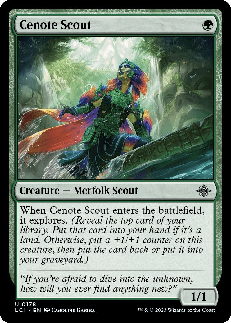 Image for Cenote Scout (178) [The Lost Caverns of Ixalan] - Magic: The Gathering