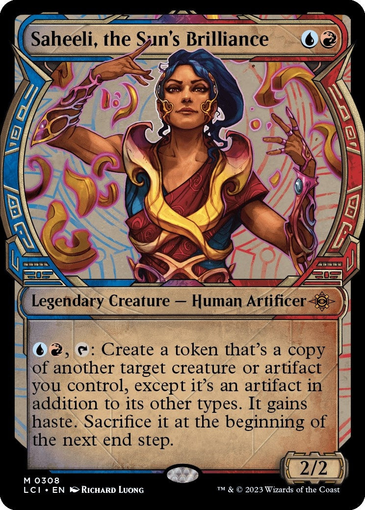 Image for Saheeli, the Sun's Brilliance (Showcase) (308) [The Lost Caverns of Ixalan] - Magic: The Gathering