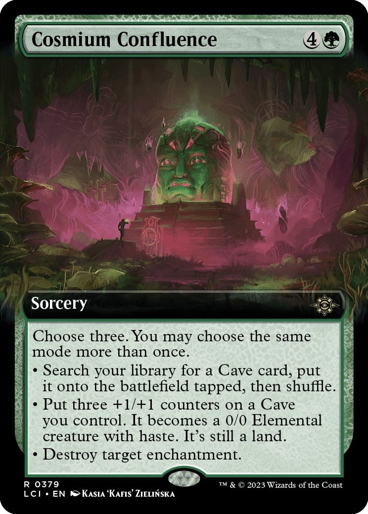 Image for Cosmium Confluence (Extended Art) (379) [The Lost Caverns of Ixalan] - Magic: The Gathering