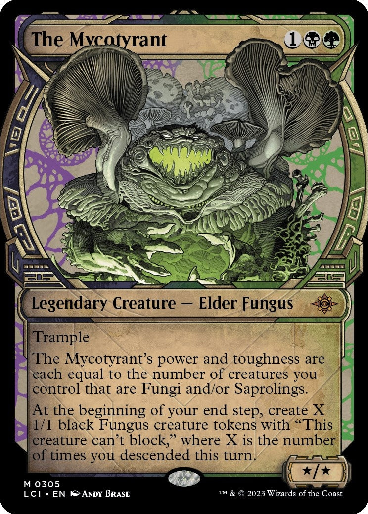 Image for The Mycotyrant (Showcase) (305) [The Lost Caverns of Ixalan] - Magic: The Gathering