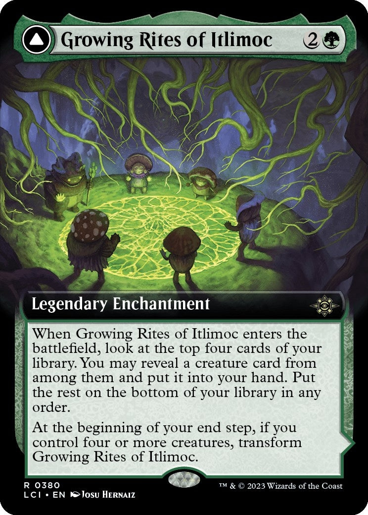 Image for Growing Rites of Itlimoc (Extended Art) (380) [The Lost Caverns of Ixalan] - Magic: The Gathering