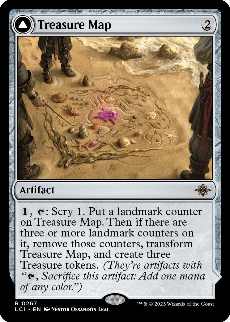 Image for Treasure Map (267) [The Lost Caverns of Ixalan] - Magic: The Gathering