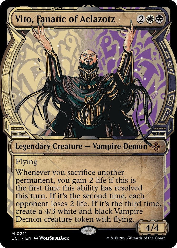 Image for Vito, Fanatic of Aclazotz (Showcase) (311) [The Lost Caverns of Ixalan] - Magic: The Gathering