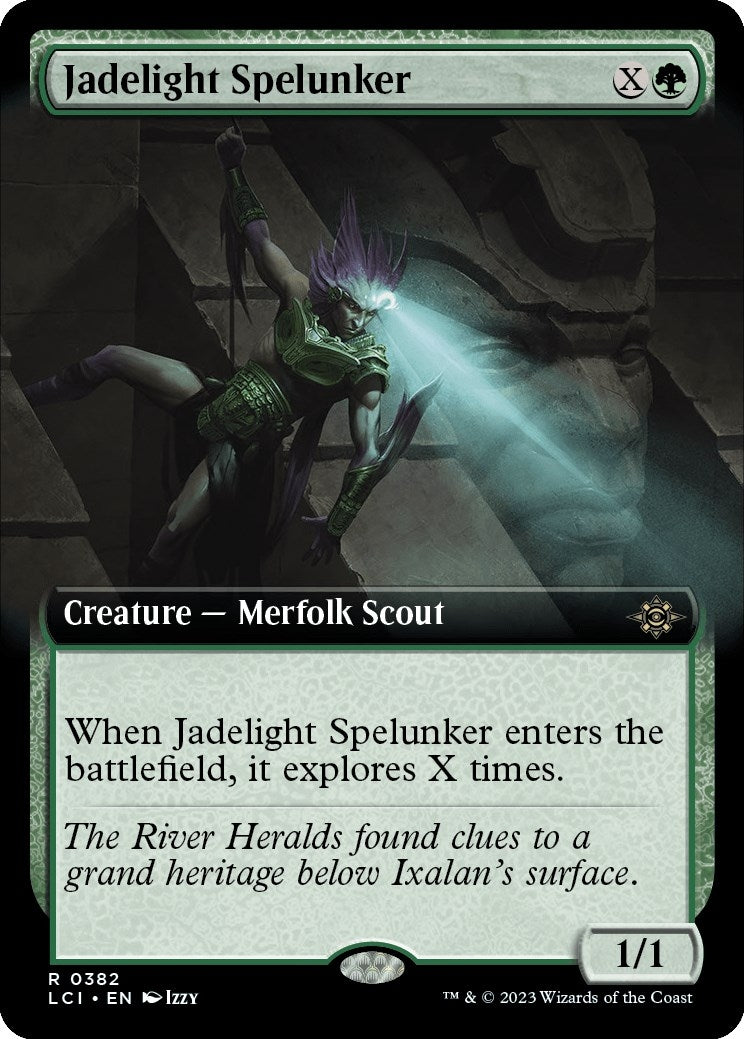 Image for Jadelight Spelunker (Extended Art) (382) [The Lost Caverns of Ixalan] - Magic: The Gathering
