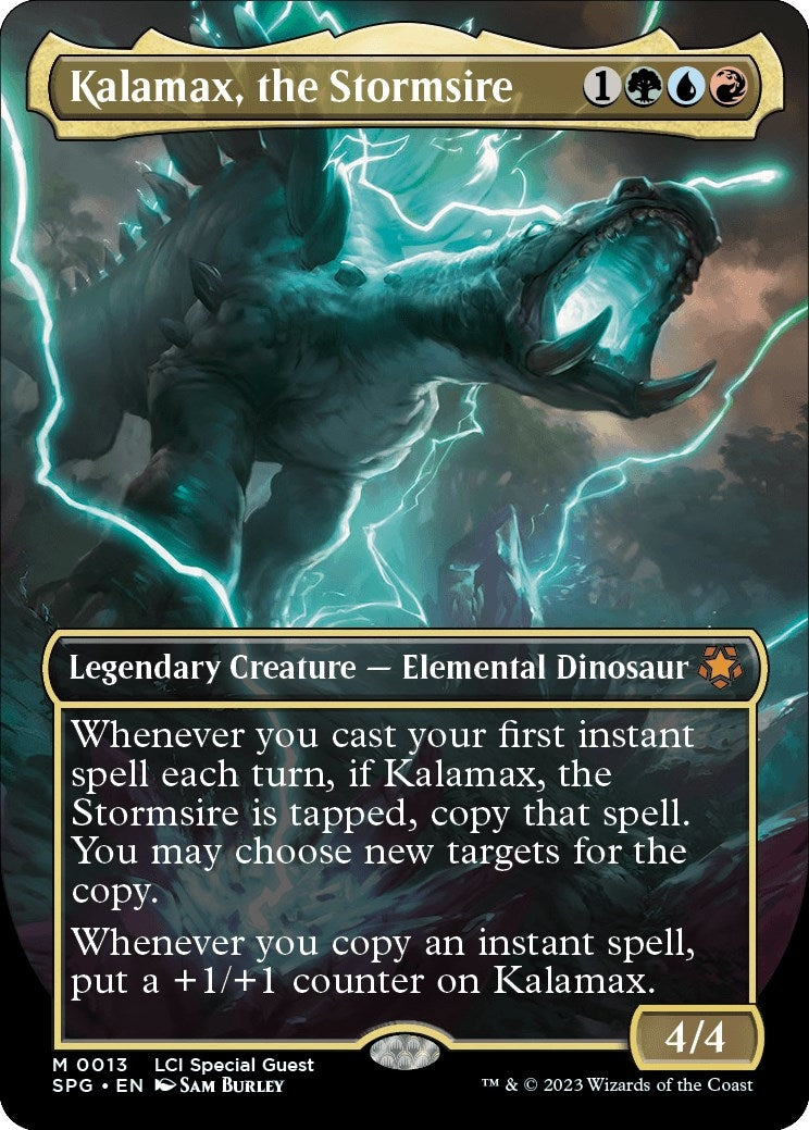Image for Kalamax, the Stormsire (Borderless) (13) [Special Guests] - Magic: The Gathering