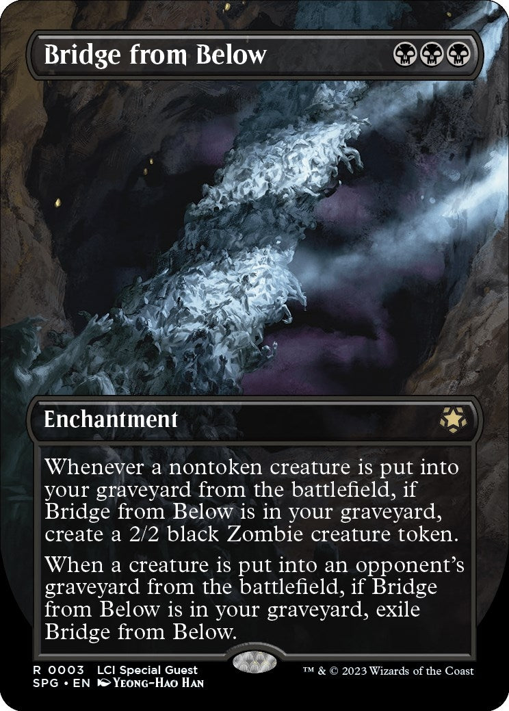 Image for Bridge from Below (Borderless) (3) [Special Guests] - Magic: The Gathering