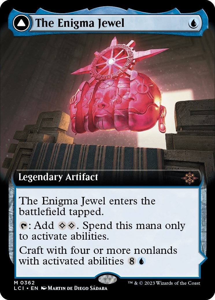 Image for The Enigma Jewel (Extended Art) (362) [The Lost Caverns of Ixalan] - Magic: The Gathering