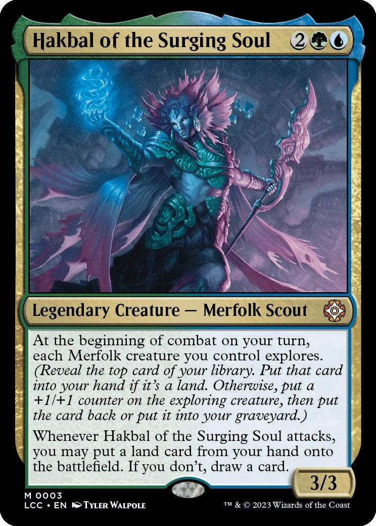 Image for Hakbal of the Surging Soul (3) [The Lost Caverns of Ixalan] - Magic: The Gathering