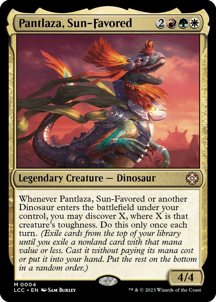 Image for Pantlaza, Sun-Favored (4) [The Lost Caverns of Ixalan] - Magic: The Gathering