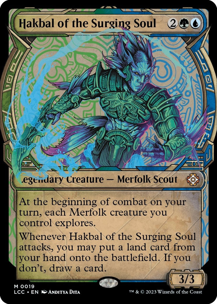 Image for Hakbal of the Surging Soul (Showcase) (19) [The Lost Caverns of Ixalan] - Magic: The Gathering