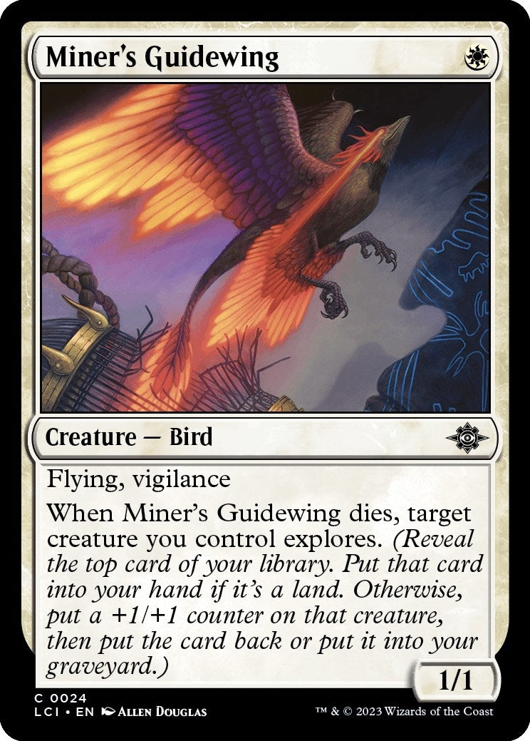 Image for Miner's Guidewing (24) [The Lost Caverns of Ixalan] - Magic: The Gathering