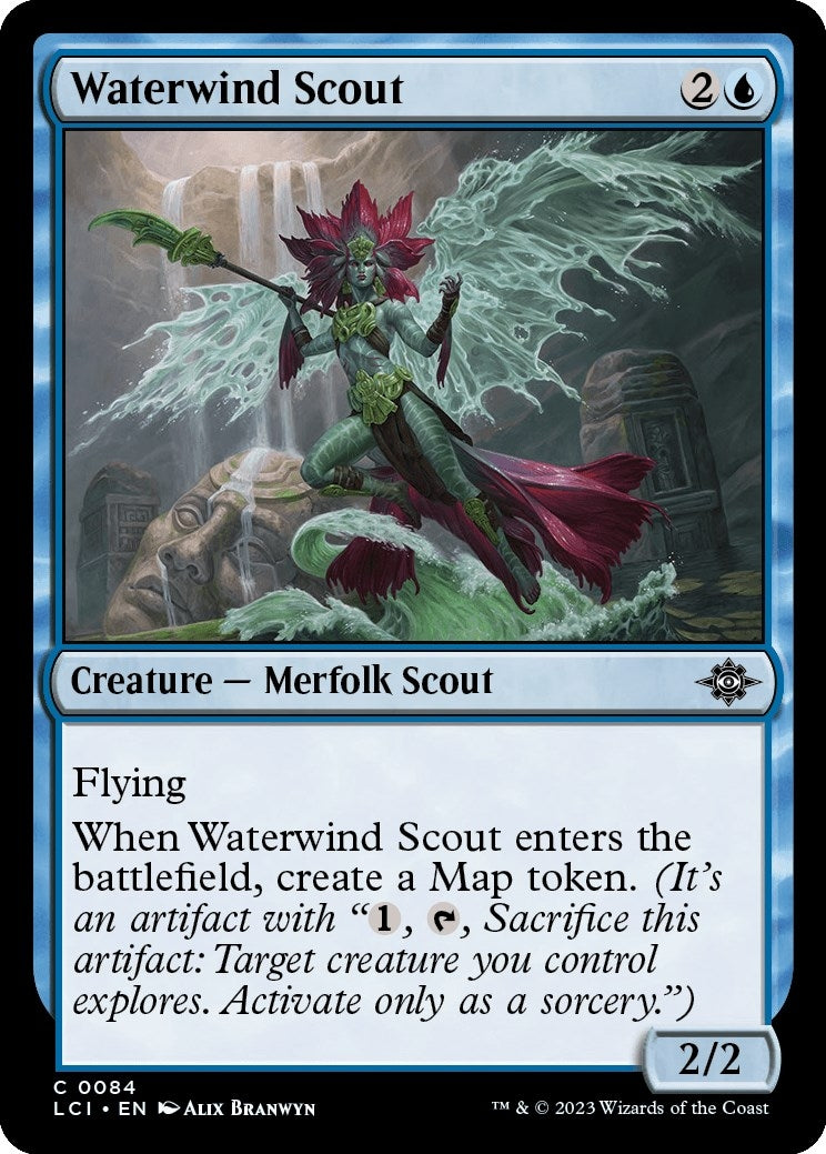 Image for Waterwind Scout (84) [The Lost Caverns of Ixalan] - Magic: The Gathering