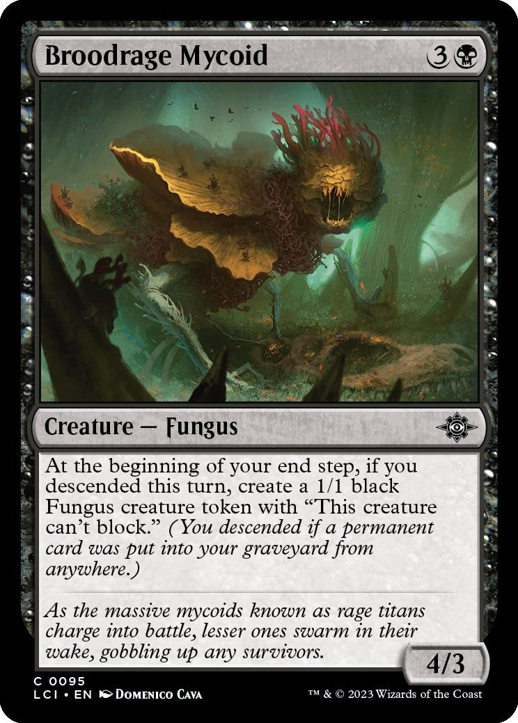Image for Broodrage Mycoid (95) [The Lost Caverns of Ixalan] - Magic: The Gathering