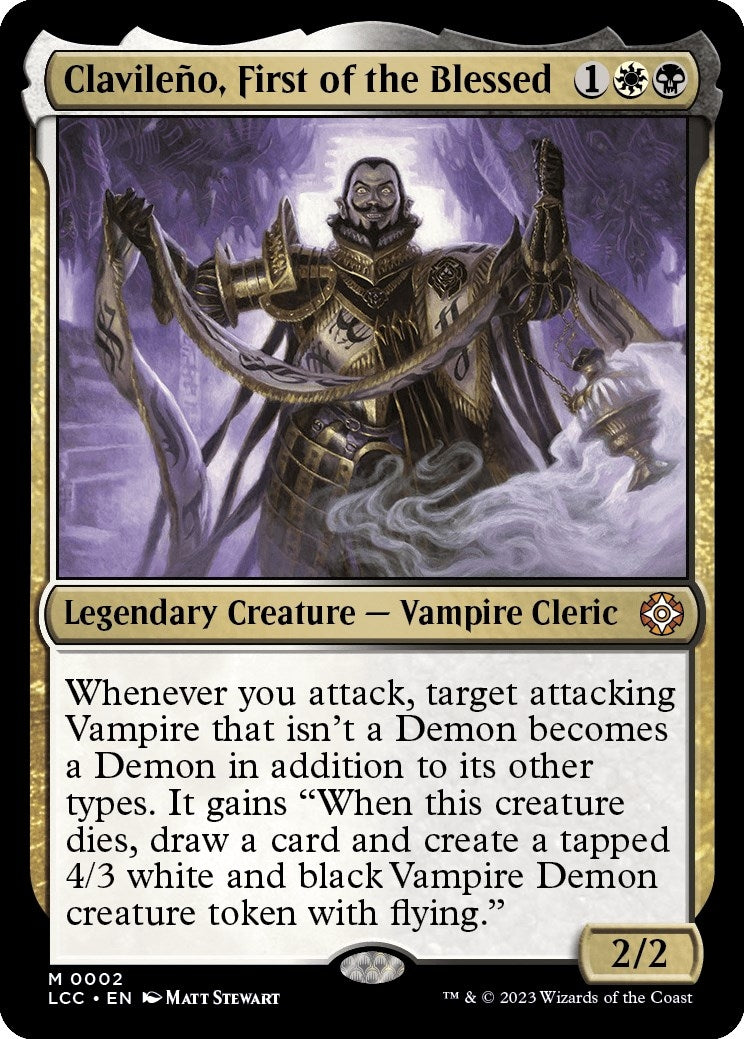 Image for Clavileno, First of the Blessed (2) [The Lost Caverns of Ixalan] - Magic: The Gathering