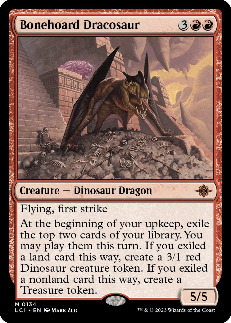 Image for Bonehoard Dracosaur (134) [The Lost Caverns of Ixalan] - Magic: The Gathering