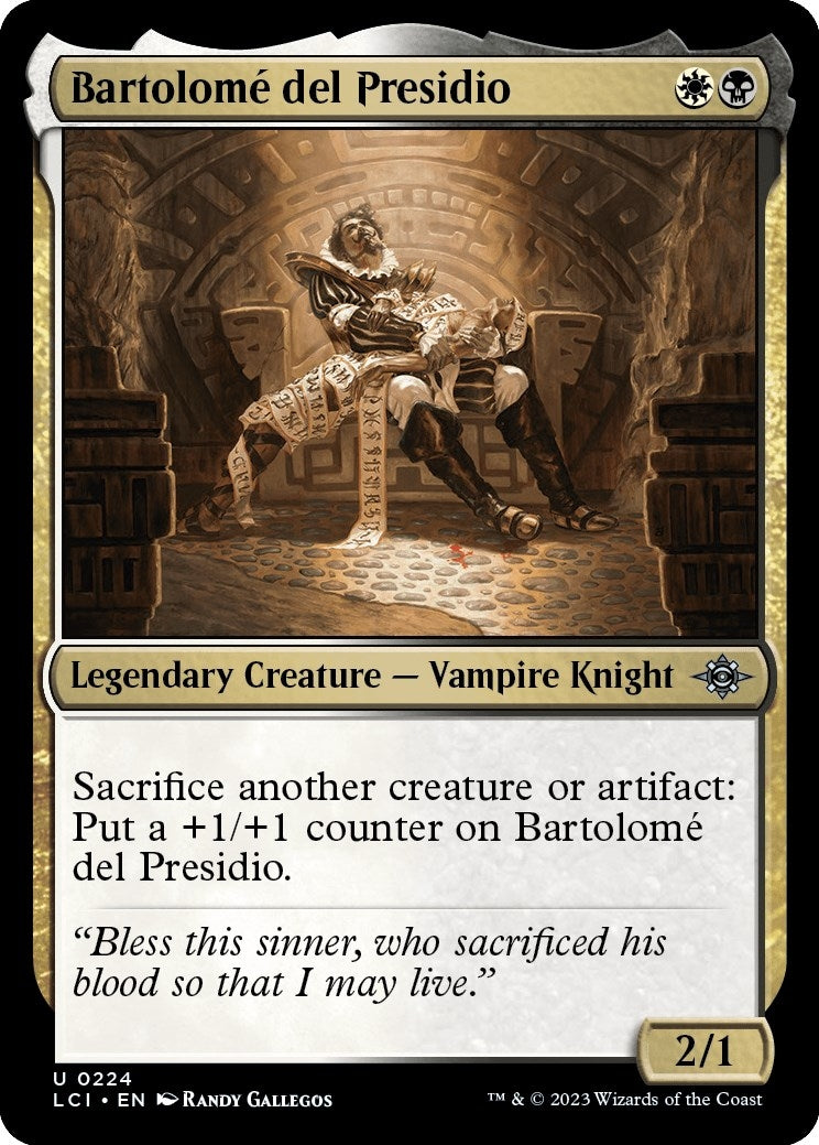 Image for Bartolome del Presidio (224) [The Lost Caverns of Ixalan] - Magic: The Gathering