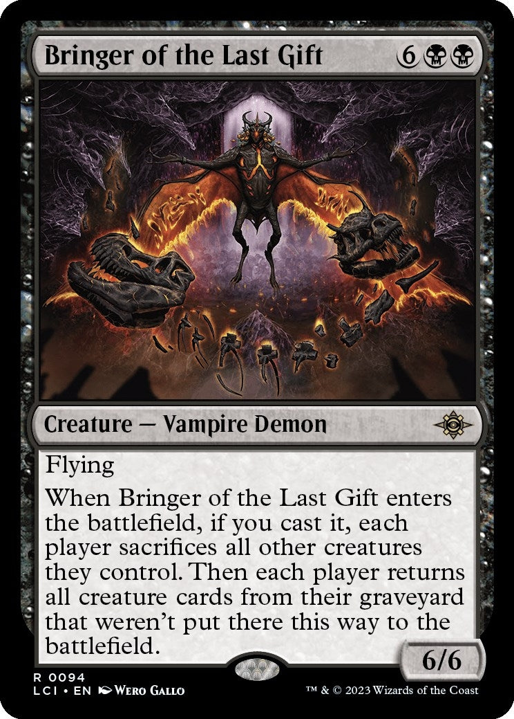 Image for Bringer of the Last Gift (94) [The Lost Caverns of Ixalan] - Magic: The Gathering