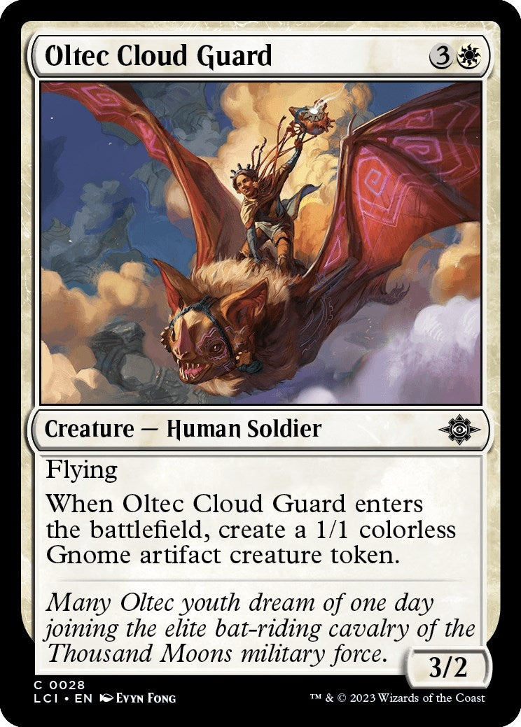 Image for Oltec Cloud Guard (28) [The Lost Caverns of Ixalan] - Magic: The Gathering