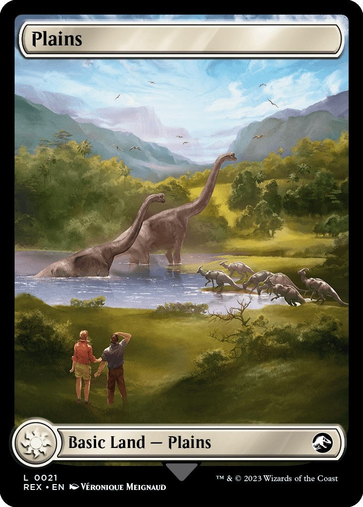 Image for Plains (21) [Universes Beyond: Jurassic World Collection] - Magic: The Gathering
